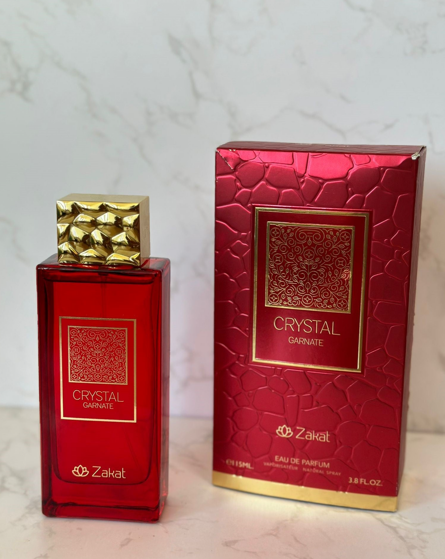 Crystal Garnate by Zakat Eua de Parfum 3.8 Oz